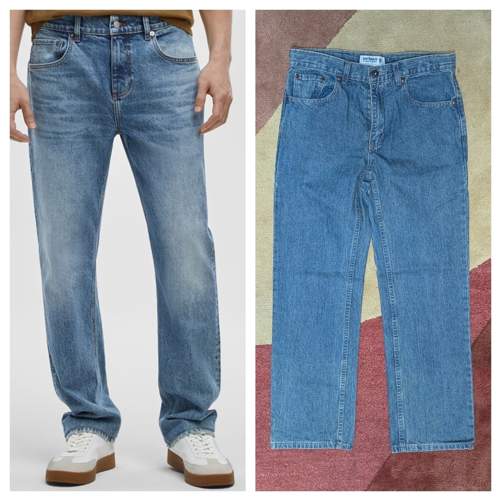 Straight Leg Jeans